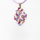 Symphony - Terence Rhombus S-Mauve Suedine - 1